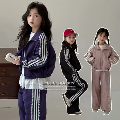 乔伊思韩童装女童运动套装