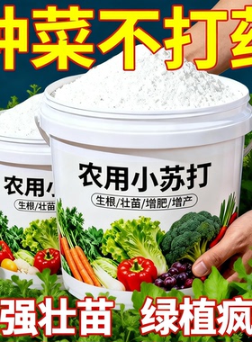 碳酸氢钙农用小苏打农作物花卉绿植蔬菜果树果蔬病虫害防治病害