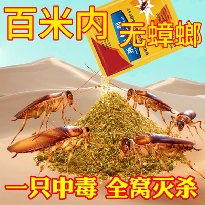 蚂蚁药蟑螂药家用全窝端非无毒厨房室内除杀消灭蚂蚁净杀虫粉饵剂