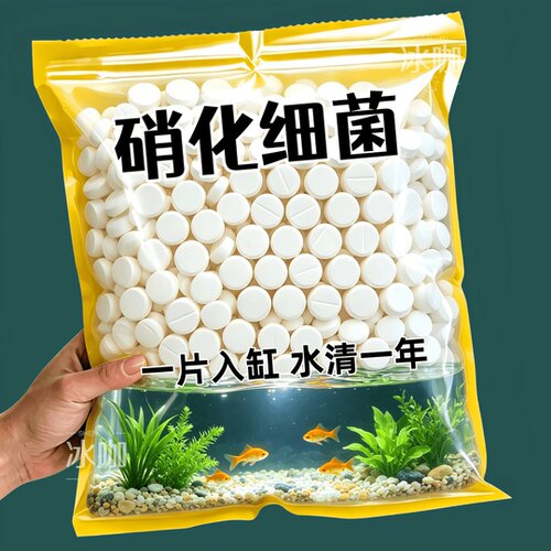 硝化细菌分解氨氮杜绝鱼缸绿腥臭