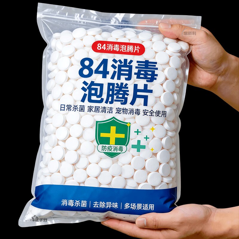 高浓度84消毒泡腾片杀菌清洁消毒