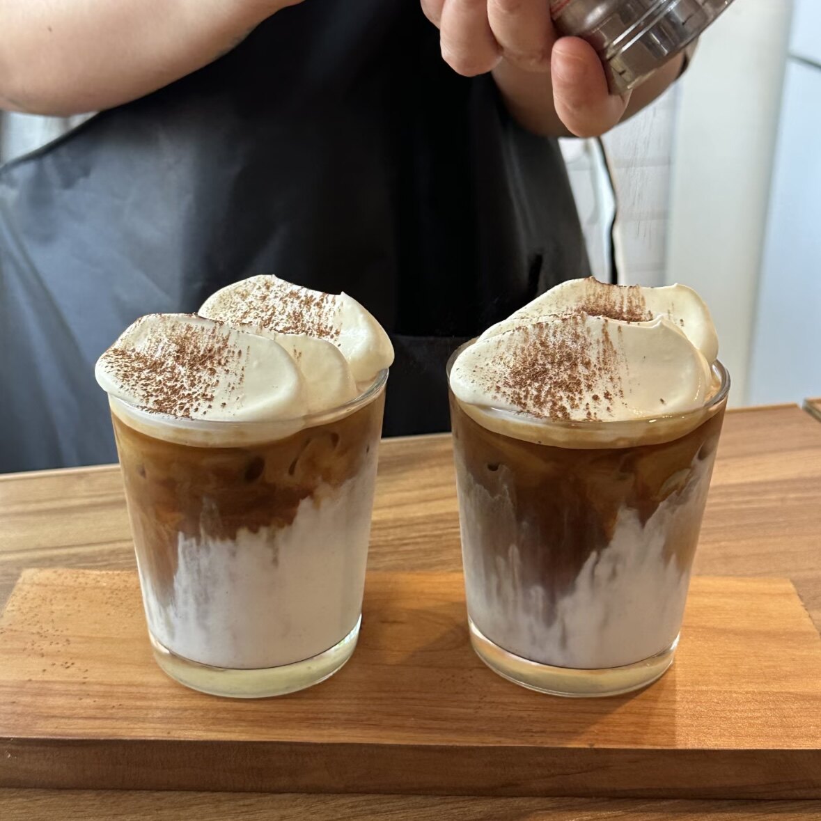 咖啡馆冰拿铁澳白冷萃牛奶杯子