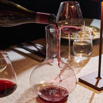 超薄侍酒大师醒酒器Grassl水晶玻璃干白葡萄酒瓶轻奢极简精品酒壶