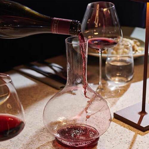 超薄侍酒大师醒酒器Grassl水晶玻璃干白葡萄酒瓶轻奢极简精品酒壶