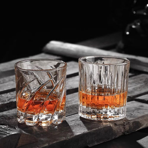 【旋转18秒】创意威士忌酒杯 不倒翁水晶玻璃洋酒杯家用玻璃杯子