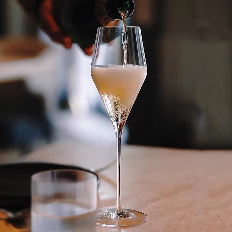 水晶香槟杯葡萄酒杯红酒杯气泡杯