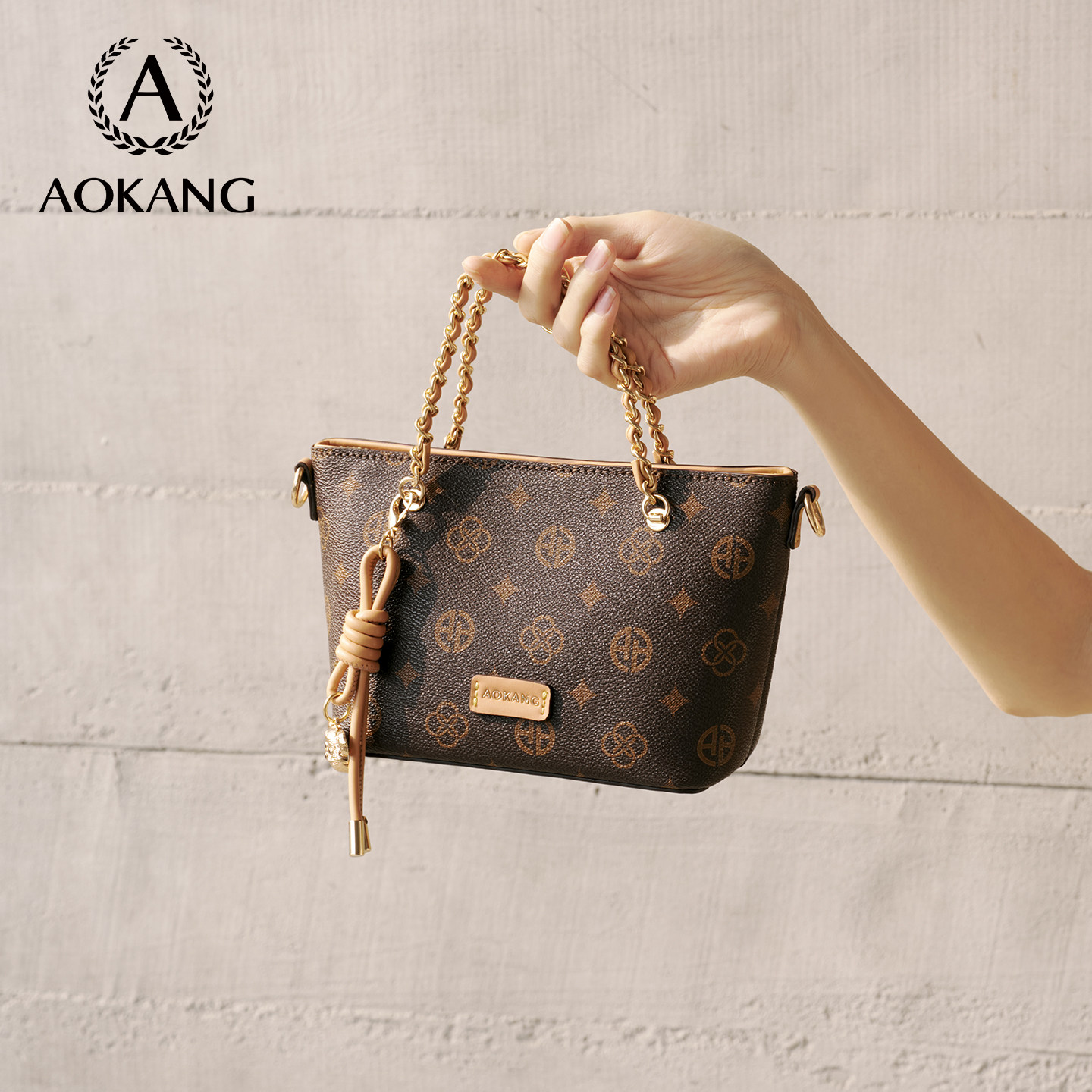 奥康手拎包2026新款斜挎包大容量手提包2025通勤包高级女式单肩包,箱包皮具/热销女包/男包,小方包,淘宝优惠券,粉丝福利购,淘宝优惠卷