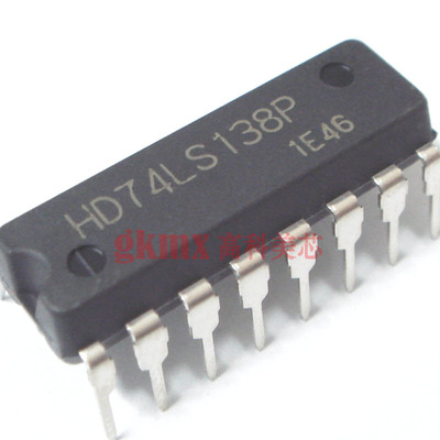 高科美芯 IC集成电路HD74LS138P DIP16编码器复用器 2.2元/PCS