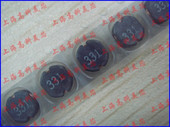 0.35A 331KT 电感PIO63 330UH 不屏蔽6 10个10元 6x6x3.5 3.5