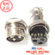 螺纹航空插头GX16 5A直径16mm 3TS 高科美芯 3PIN 3芯 1套5.5元