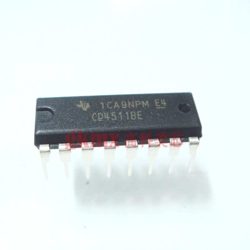 集成电路CD4511BE DIP16 4000系列 CMOS逻辑器件 2.5元/PCS