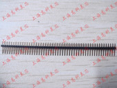 高科美芯 10条 8元 单排针1X40针40芯 40PIN直针间距1.27mm