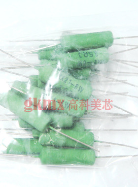 高科美芯 涂漆绕线电阻RX21-6W15RJ 6W 15R精度5%直插 10个6元