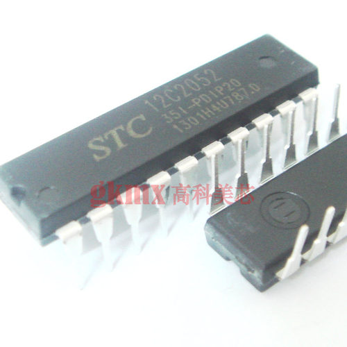 高科美芯 单片机STC12C2052-35I DIP20 原装现货 16.5元/PCS