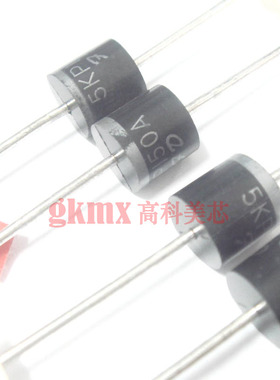 高科美芯 TVS瞬变二极管5KP100A(单向100V R-6直插)3.5元/PCS
