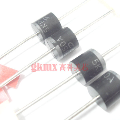 高科美芯 TVS瞬变二极管5KP100A(单向100V R-6直插)3.5元/PCS