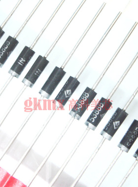 高科美芯 稳压二极管1N5388B(5W/200V/直插D2A) 10个15元