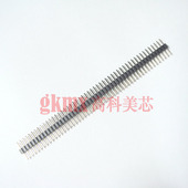 高科美芯 10个 10元 单排针1X50针50芯 50PIN直针间距1.27mm