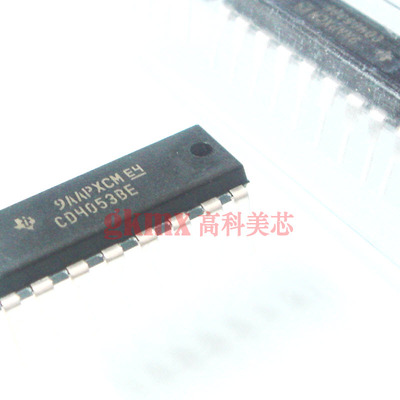 高科美芯 集成电路CD4053BE DIP16 4000系列CMOS逻辑1.2元/PCS