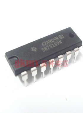 TI集成电路SN75189N DIP14直插 翻两番线路接收器 2元/PCS