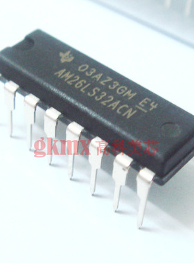 TI集成电路AM26LS32ACN  DIP16四差分线路接收器 2.5元/PCS
