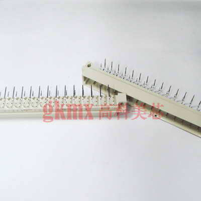 连接器 成套欧式插座3排 32芯  间距5.08弯针  1个8元/PCS