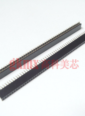 高科美芯 单排座1X40芯 40PIN直针母座 针间距2.00MM 1.2元/PCS