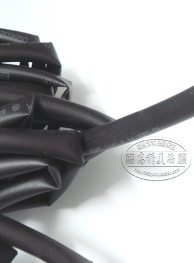 热缩管 6MM F6 PVC热缩套管 黑色 阻燃热缩管 10米8元