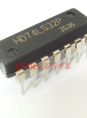 高科美芯 IC集成电路HD74LS32P DIP14 低功率肖特基 2.5元/PCS