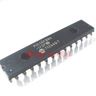 高科美芯 单片机PIC16F886-I/SP DIP28微16位14KB闪存 39.8元/PCS