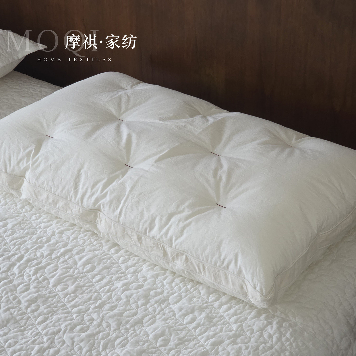 类蚕丝纤维枕头护颈椎 助睡眠不塌陷家用枕芯