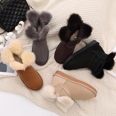 2024新款学生百搭厚底雪地靴