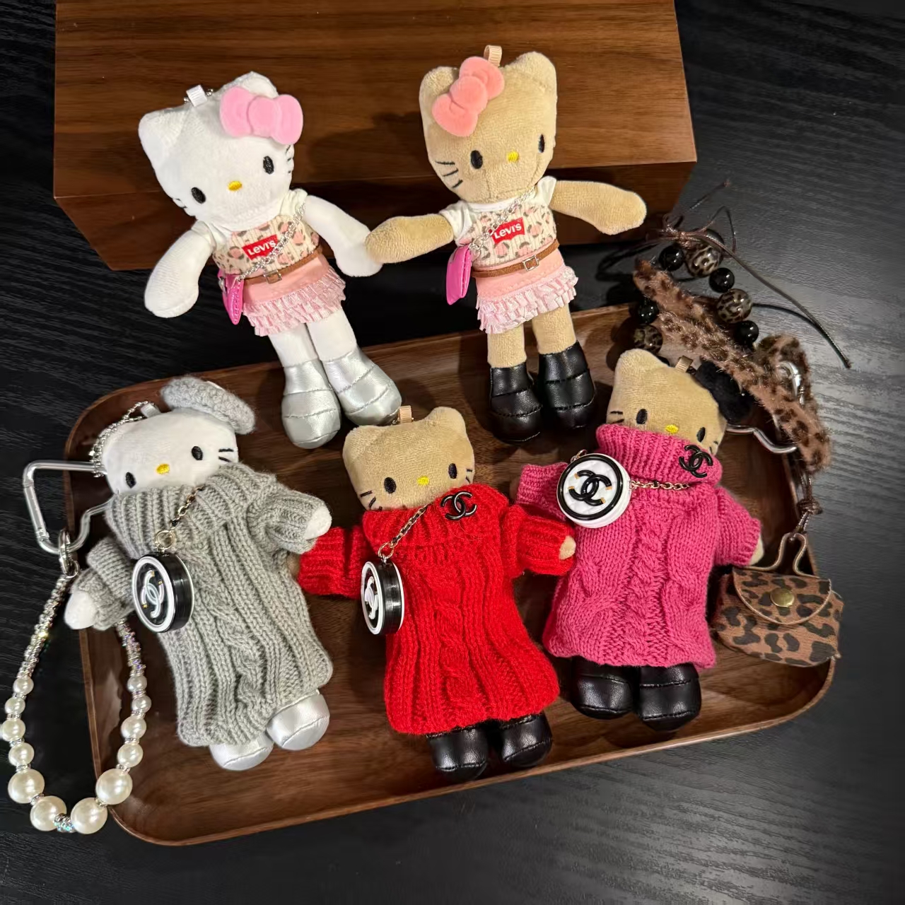 中古小香风长腿哈喽kitty