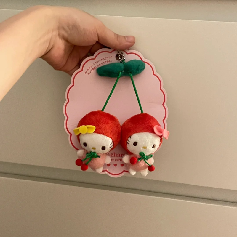 樱桃kitty挂件女生可爱包