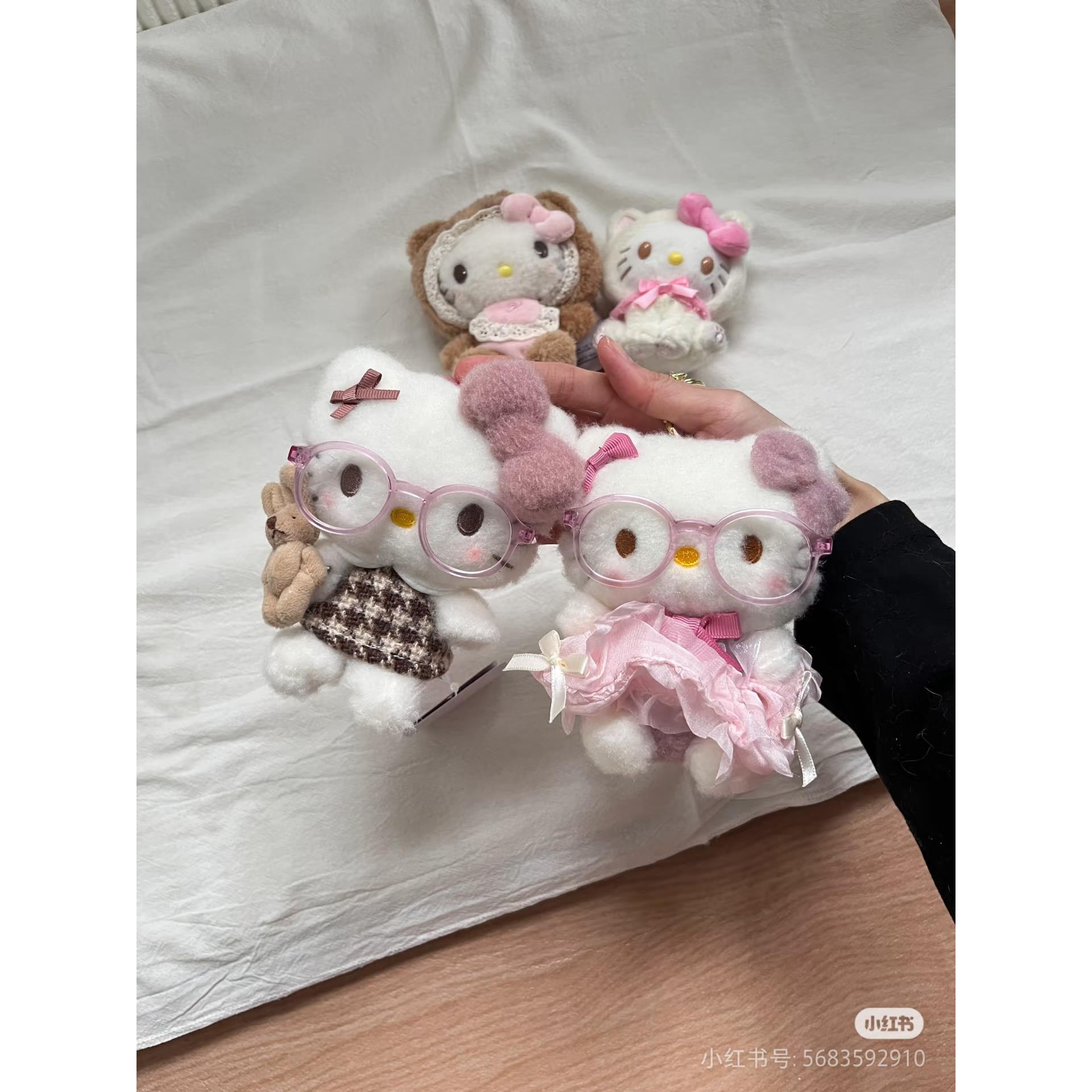 甜心泡芙kitty包包挂件可