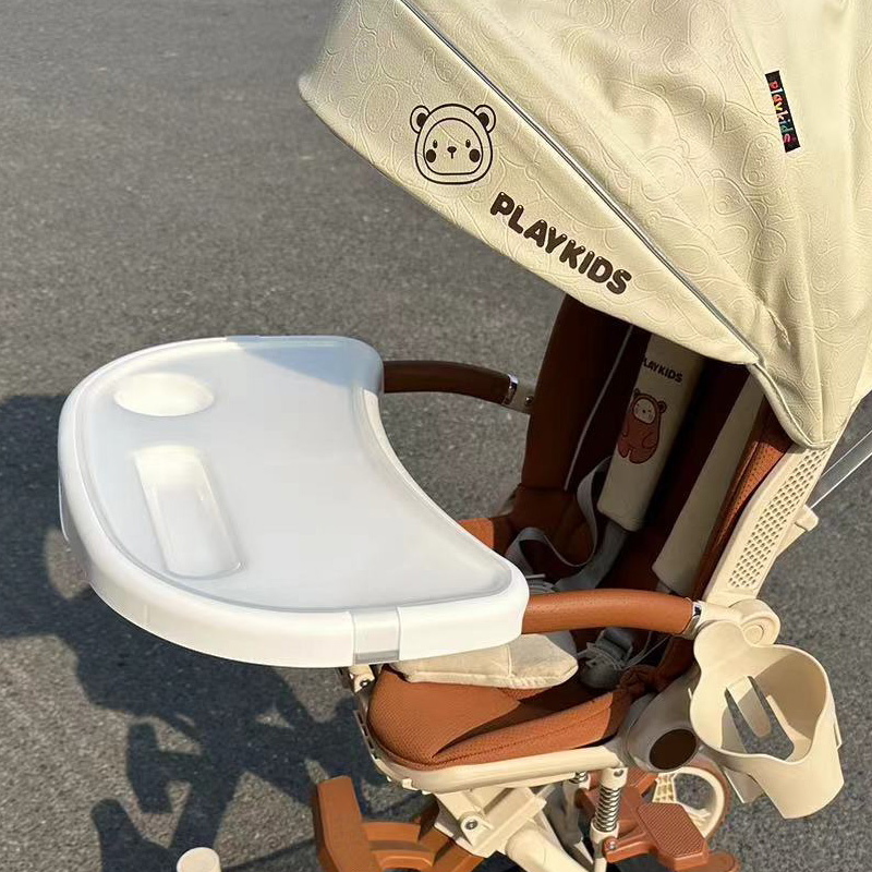 playkids专用餐盘杯架雨罩配件