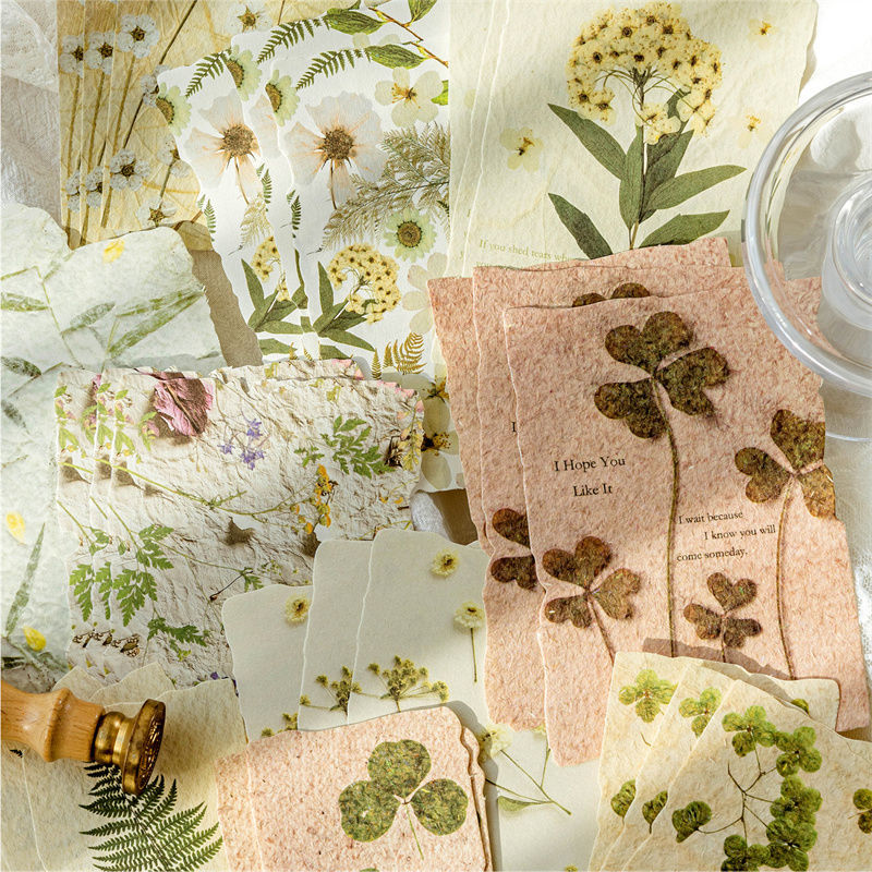 陌墨一纸花语系列素材纸