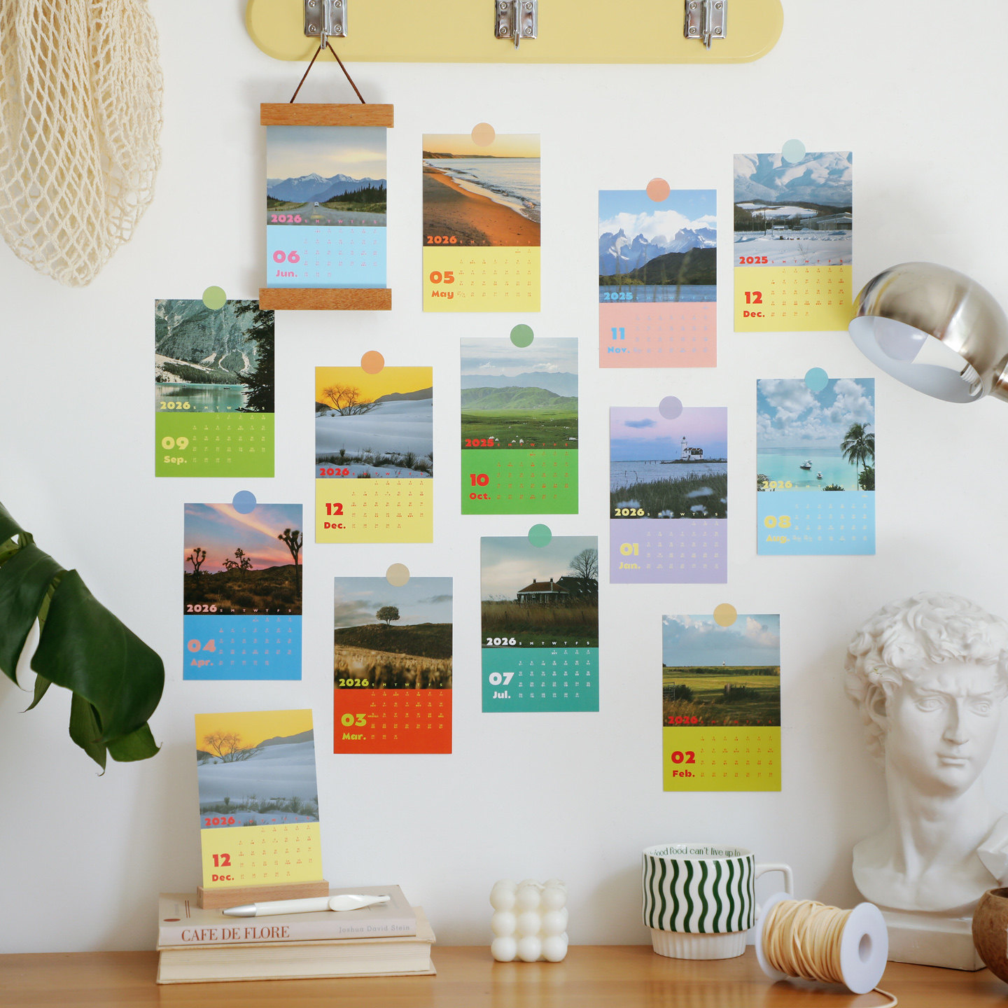 新款DIY卡片日历小摆件