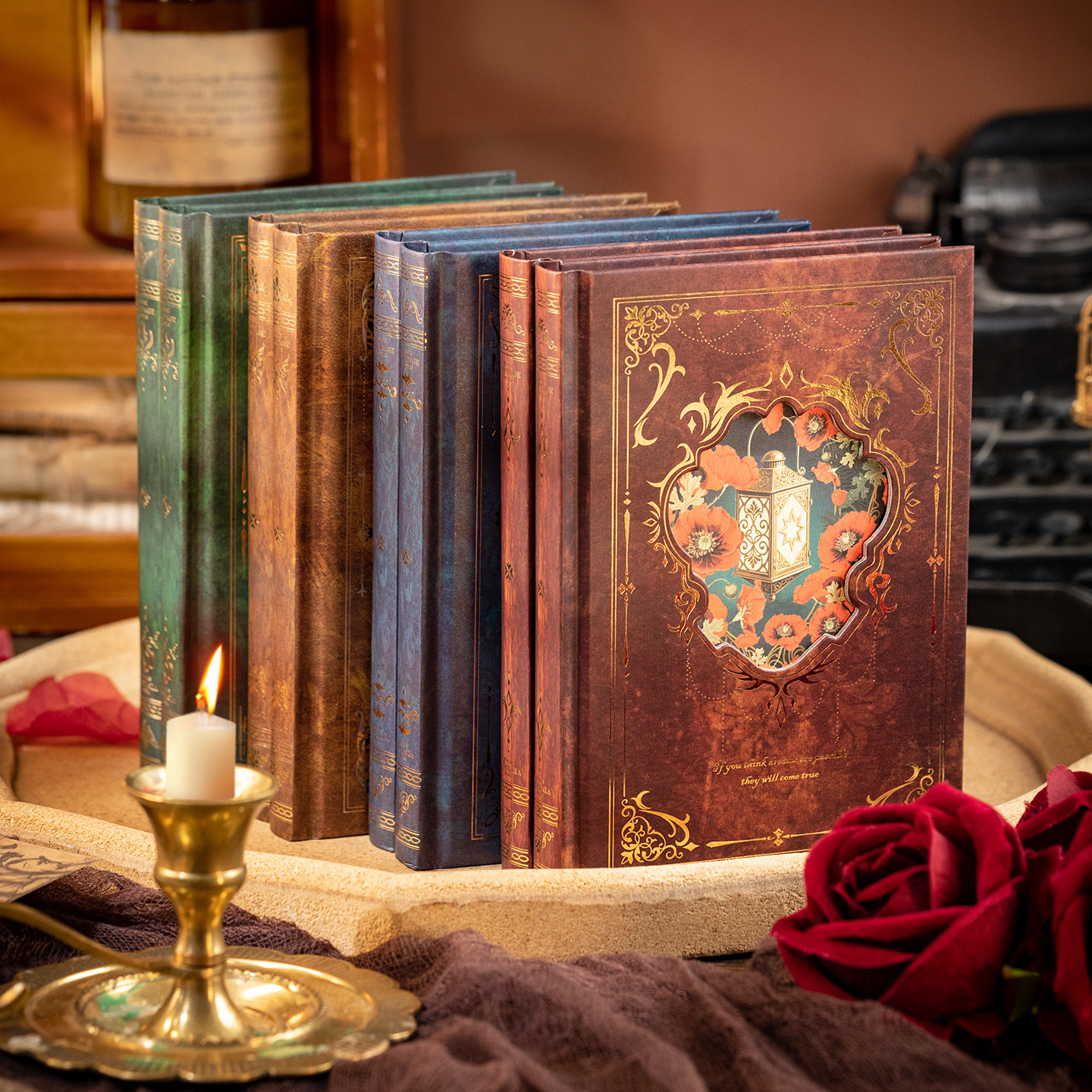 世纪赞歌·烫金古风本子欧式复古精美全彩页手账本学生办公笔记本,文具电教/文化用品/商务用品,手帐/日程本/计划本,淘宝优惠券,粉丝福利购,淘宝优惠卷