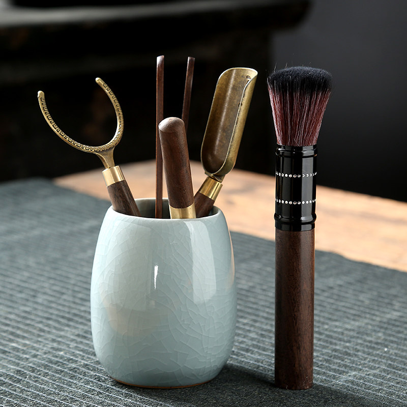 哥窑泡茶工具茶道六君子功夫茶具配件大全汝窑茶道瓶茶夹茶刷单筒,餐饮具,茶道/零配,淘宝优惠券,粉丝福利购,淘宝优惠卷