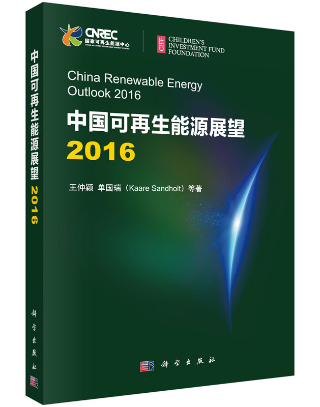 中国可再生能源展望2016 王仲颖等著 科学出版社 石油 天然气工业专业