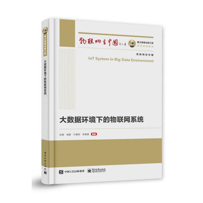 【书】 【售止下架】 国之重器出版工程 大数据环境下的物联网系统 9787121401664 电子工业出版社9