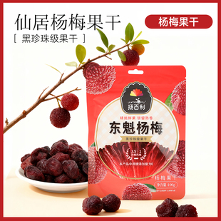 扬百利仙居杨梅干原味杨梅100g*5袋梅子休闲零食