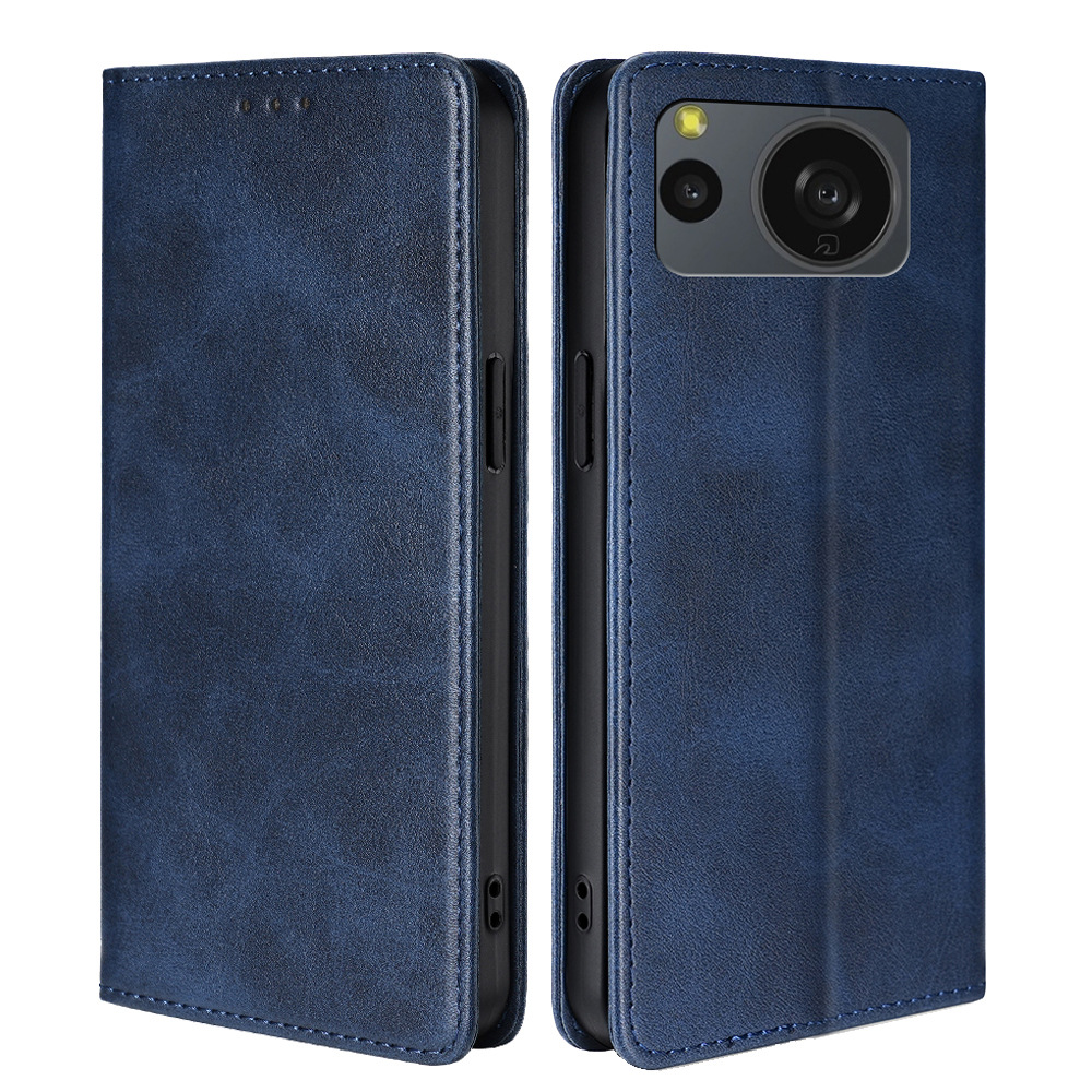 适用夏普 Aquos Sense 7 Plus简约保护壳SH-V48手机套8插卡皮套