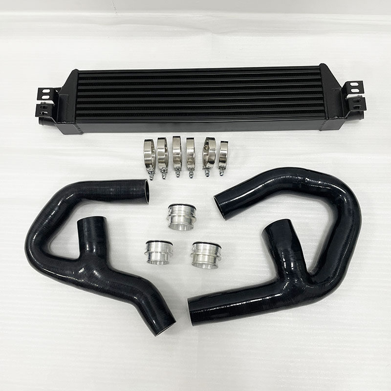 不锈钢排气管头段涡轮管中冷器适于奥迪A3大众高尔夫MK5 MK6 GTI