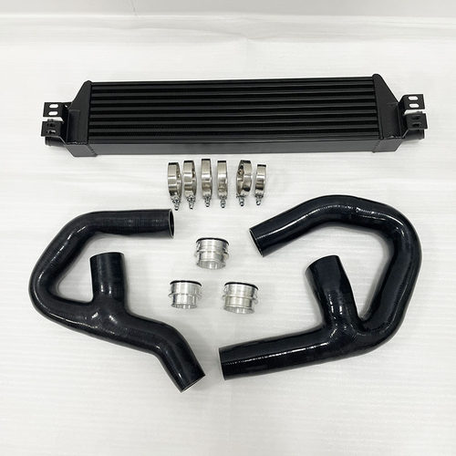 不锈钢排气管头段涡轮管中冷器适于奥迪A3大众高尔夫MK5 MK6 GTI