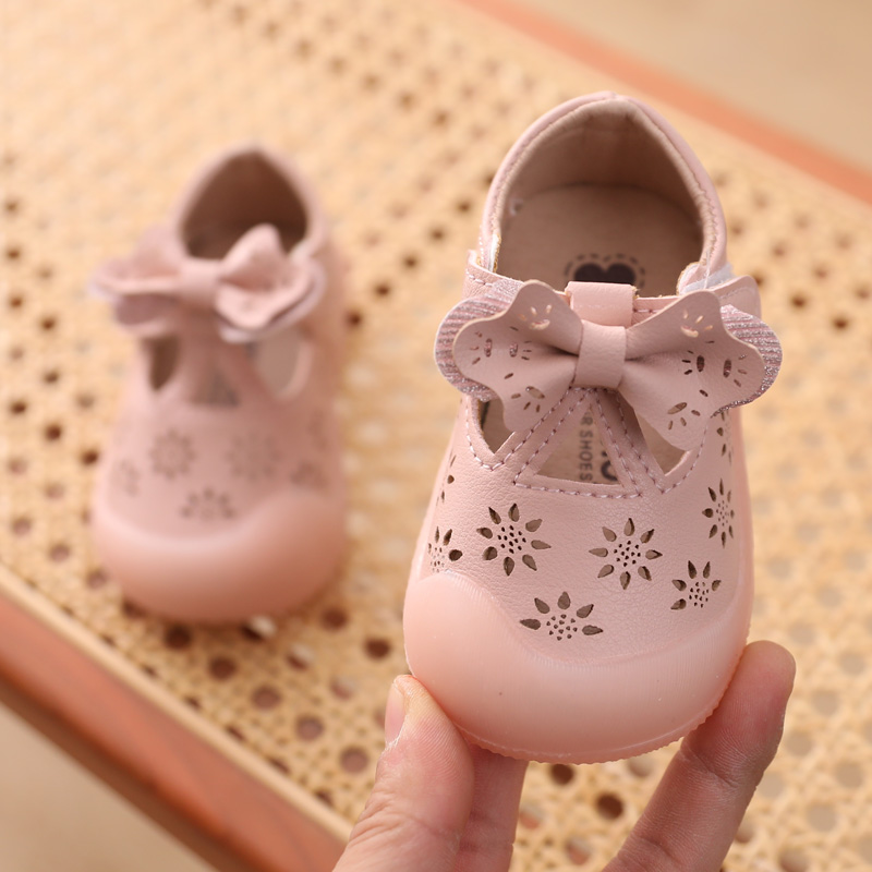 女宝宝公主鞋镂空透气