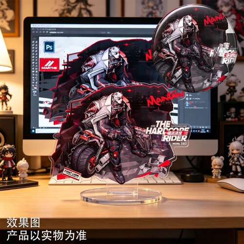 明日方舟山硬派速度自制立牌吧唧