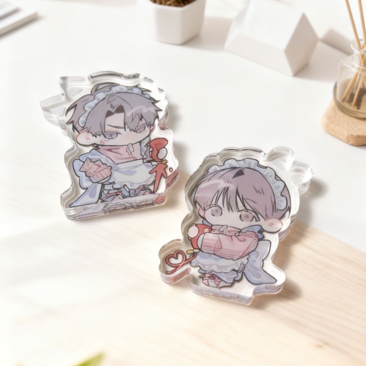 全知读者视角金独子刘众赫摆件