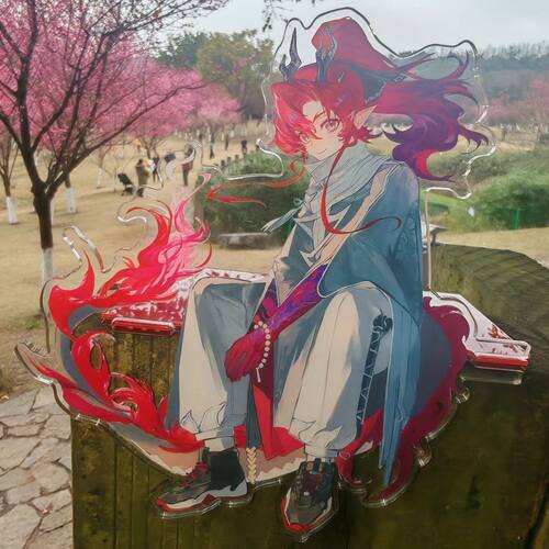 明日方舟余黍亚克力坐姿立牌